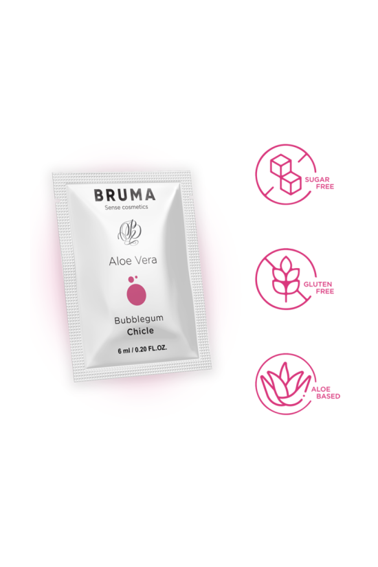BRUMA - GEL SCORREVOLE ALOE VERA GUSTO BUBBLEGUM 6 ML
