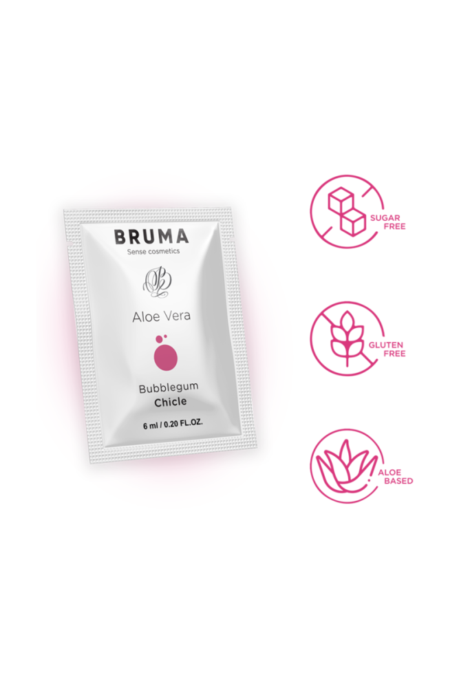 BRUMA - GEL SCORREVOLE ALOE VERA GUSTO BUBBLEGUM 6 ML