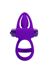 PRETTY LOVE - ANELLO VIBRATORE 10 VIBRAZIONI IN SILICONE VIOLETTO