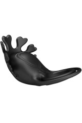 PRETTY LOVE - ANELLO VIBRATORE RUBEN 7 VIBRAZIONI IN SILICONE NERO