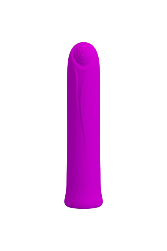 PRETTY LOVE - VIBRATORE CURTIS MINI SUPER POWER 12 VIBRAZIONI IN SILICONE VIOLETTO