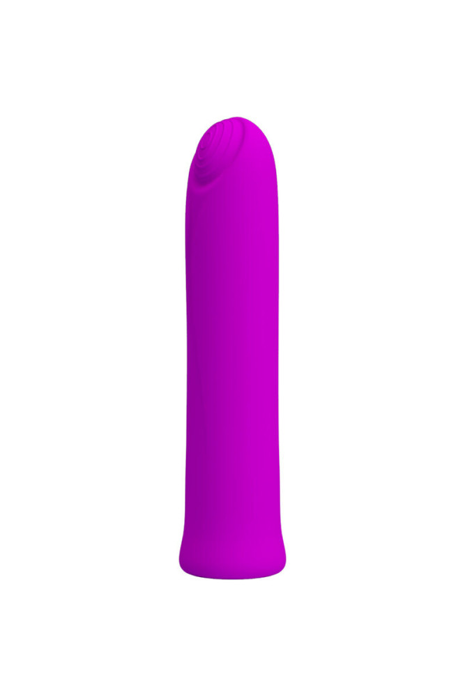 PRETTY LOVE - VIBRATORE CURTIS MINI SUPER POWER 12 VIBRAZIONI IN SILICONE VIOLETTO