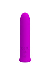 PRETTY LOVE - VIBRATORE CURTIS MINI SUPER POWER 12 VIBRAZIONI IN SILICONE VIOLETTO