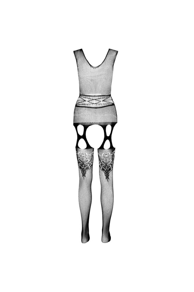 PASSION - COLLEZIONE ECO BODYSTOCKING ECO BS014 NERO