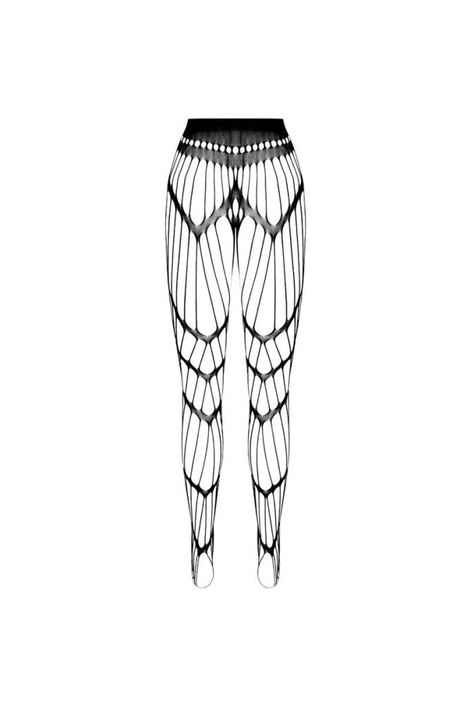 PASSION - COLLEZIONE ECO BODYSTOCKING ECO S006 NERO