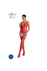 PASSION - COLLEZIONE ECO BODYSTOCKING ECO BS001 ROSSO