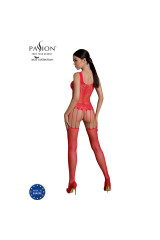 PASSION - COLLEZIONE ECO BODYSTOCKING ECO BS001 ROSSO