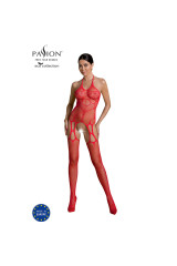 PASSION - COLLEZIONE ECO BODYSTOCKING ECO BS002 ROSSO
