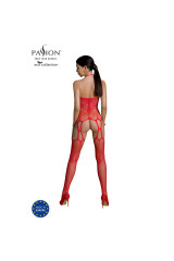 PASSION - COLLEZIONE ECO BODYSTOCKING ECO BS002 ROSSO