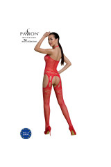 PASSION - COLLEZIONE ECO BODYSTOCKING ECO BS006 ROSSO