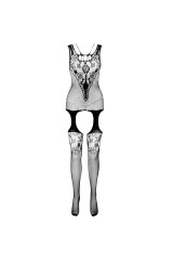 PASSION - COLLEZIONE ECO BODYSTOCKING ECO BS011 BIANCO