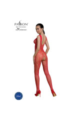 PASSION - COLLEZIONE ECO BODYSTOCKING ECO BS012 ROSSO