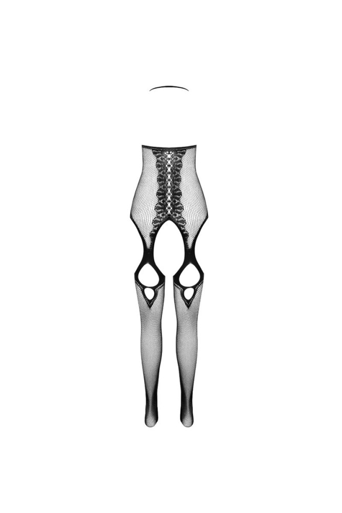 PASSION - COLLEZIONE ECO BODYSTOCKING ECO BS013 BIANCO
