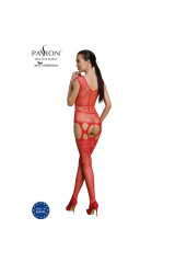 PASSION - COLLEZIONE ECO BODYSTOCKING ECO BS014 ROSSO