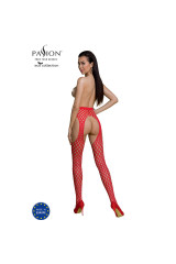PASSION - COLLEZIONE ECO BODYSTOCKING ECO S003 ROSSO