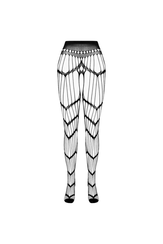 PASSION - COLLEZIONE ECO BODYSTOCKING ECO S006 BIANCO