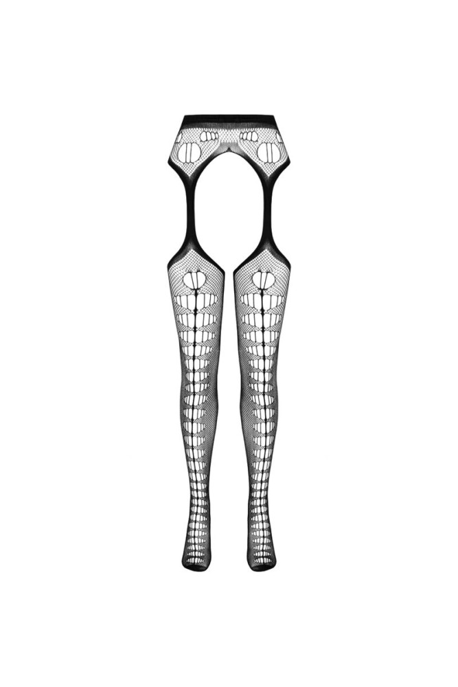 PASSION - COLLEZIONE ECO BODYSTOCKING ECO S008 BIANCO