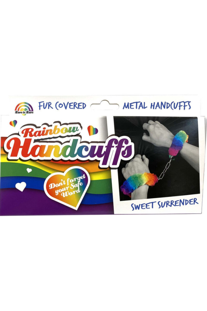 SPENCER & FLEETWOOD - MANETTE IN METALLO FODERATE ARCOBALENO