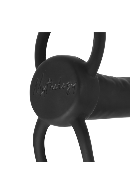 MYTHOLOGY - DILDO ANALE COBI ONYX CON ANELLO PER CAZZO E TESTICOLI 13 CM IN SILICONE