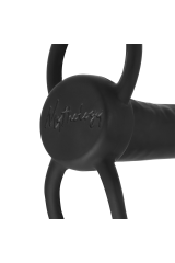 MYTHOLOGY - DILDO ANALE COBI ONYX CON ANELLO PER CAZZO E TESTICOLI 13 CM IN SILICONE