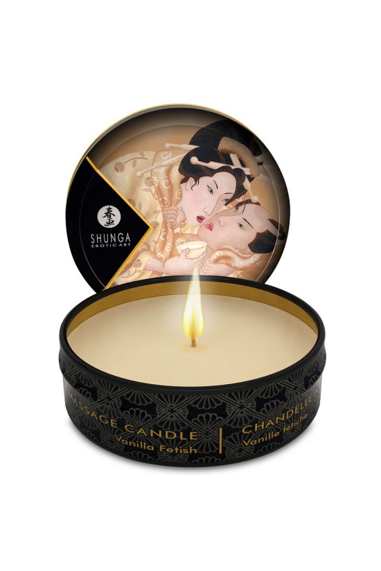 SHUNGA - MINI CARESS BY CANDLELIGHT ESPOSITORE CANDELE DA MASSAGGIO 24 UNITÀ