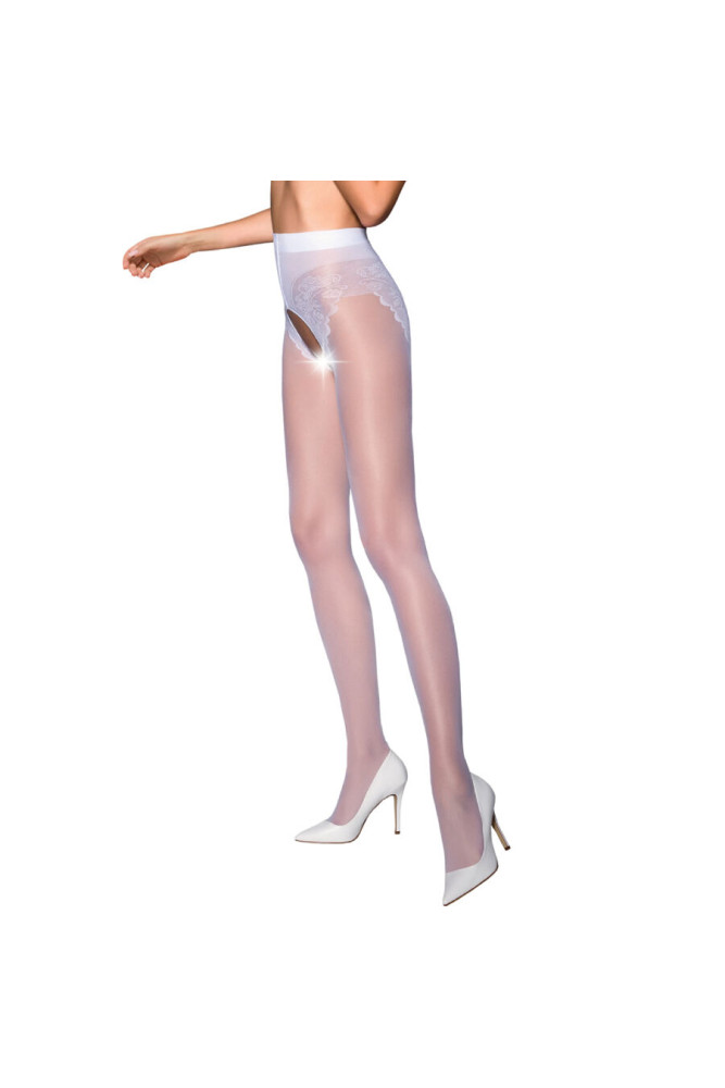 PASSION - TIOPEN 006 COLLANT BIANCO 1/2 30 DEN