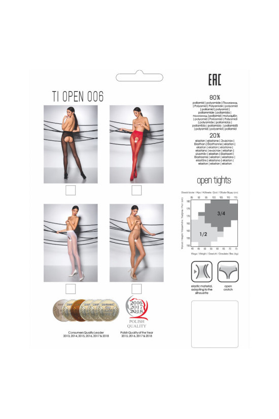 PASSION - TIOPEN 006 COLLANT BIANCO 1/2 30 DEN