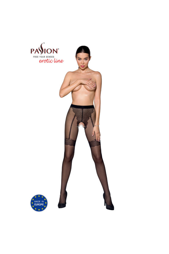 PASSION - TIOPEN 016 COLLANT NERO 1/2 20 DEN