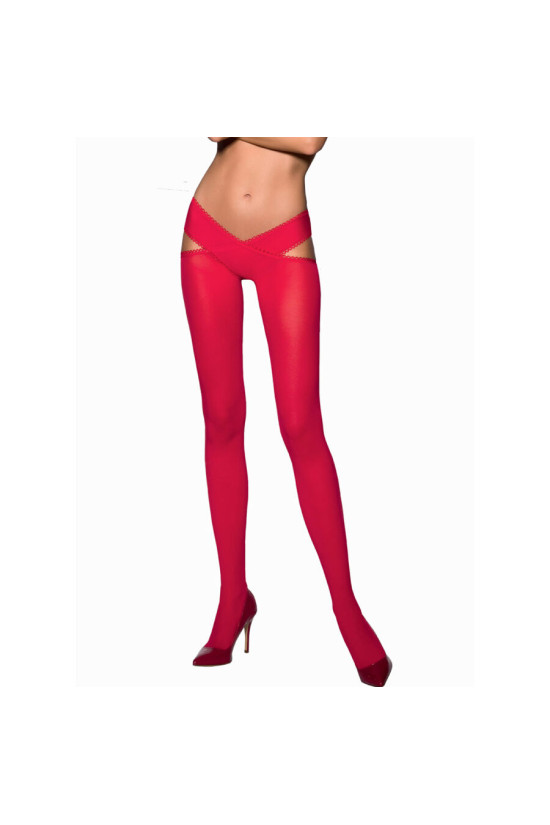 PASSION - TIOPEN 005 COLLANT ROSSO 3/4 60 DEN