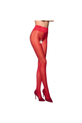 PASSION - TIOPEN 008 COLLANT ROSSO 3/4 30 DEN