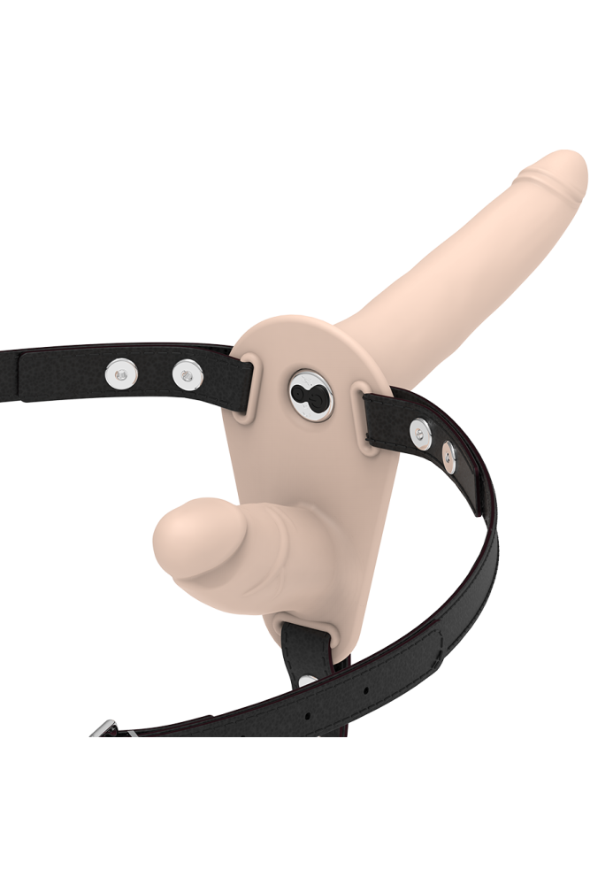 FETISH SUBMISSIVE HARNESS - VIBRATORE FLESH UP A DOPPIA PENETRAZIONE