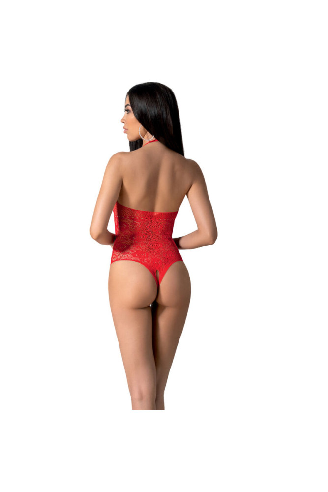 PASSION - BS094 BODYSTOCK ROSSO TAGLIA UNICA