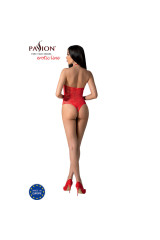 PASSION - BS094 BODYSTOCK ROSSO TAGLIA UNICA