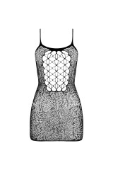 PASSION - BS096 BODYSTOCKING NERO TAGLIA UNICA