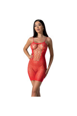 PASSION - BS096 BODYSTOCK ROSSO TAGLIA UNICA