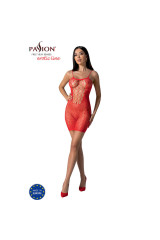 PASSION - BS096 BODYSTOCK ROSSO TAGLIA UNICA