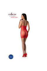 PASSION - BS096 BODYSTOCK ROSSO TAGLIA UNICA