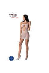 PASSION - BS096 BODYSTOCKING BIANCO TAGLIA UNICA