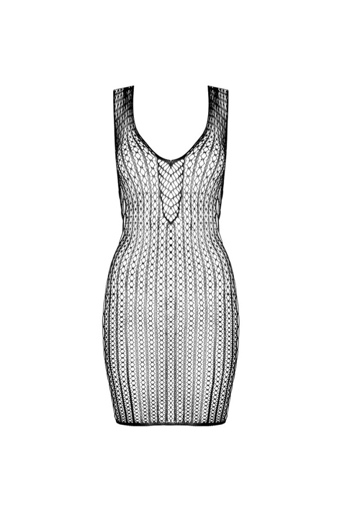 PASSION - BS097 BODYSTOCKING NERO TAGLIA UNICA