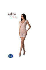 PASSION - BS097 BODYSTOCKING BIANCO TAGLIA UNICA
