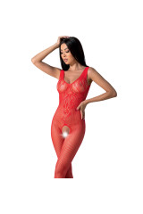 PASSION - BS098 BODYSTOCK ROSSO TAGLIA UNICA
