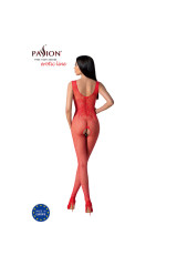 PASSION - BS098 BODYSTOCK ROSSO TAGLIA UNICA