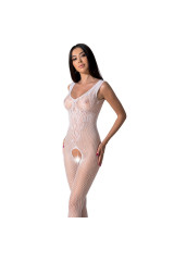 PASSION - BS098 BODYSTOCKING BIANCO TAGLIA UNICA