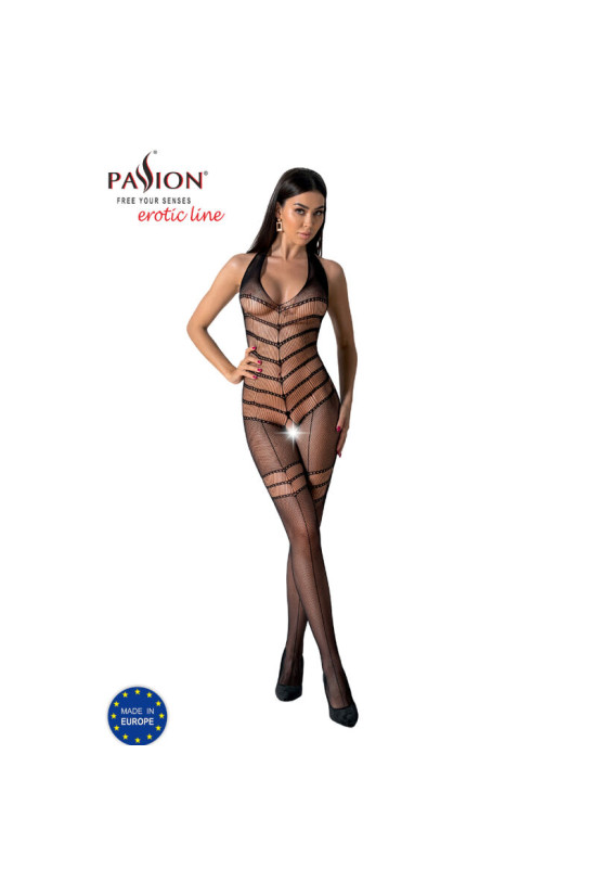 PASSION - BODYSTOCKING BS100 NERO TAGLIA UNICA