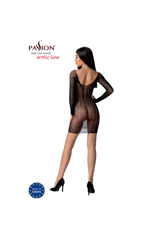 PASSION - BS101 BODYSTOCKING NERO TAGLIA UNICA