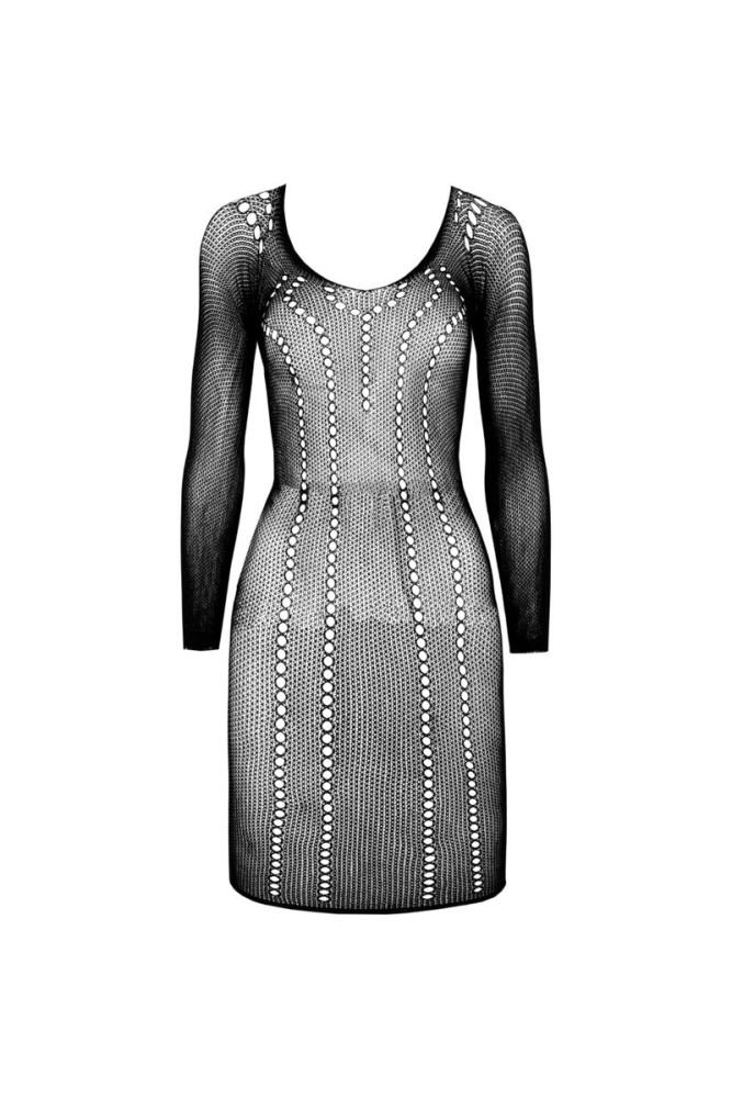 PASSION - BS101 BODYSTOCKING NERO TAGLIA UNICA