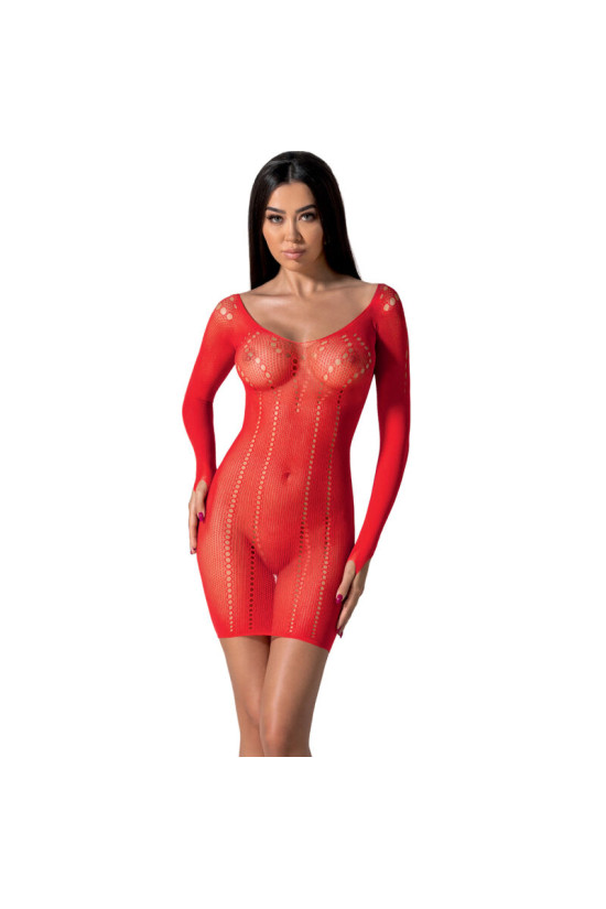 PASSION - BS101 BODYSTOCK ROSSO TAGLIA UNICA