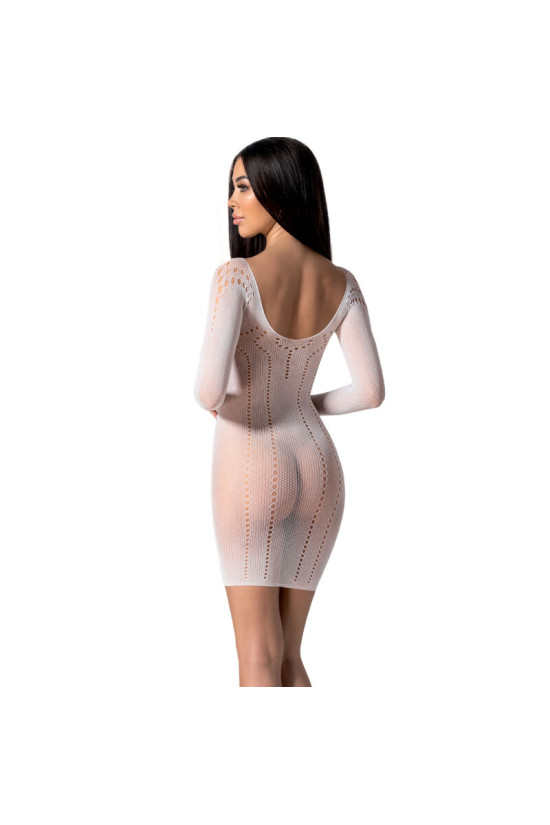 PASSION - BS101 BODYSTOCKING BIANCO TAGLIA UNICA