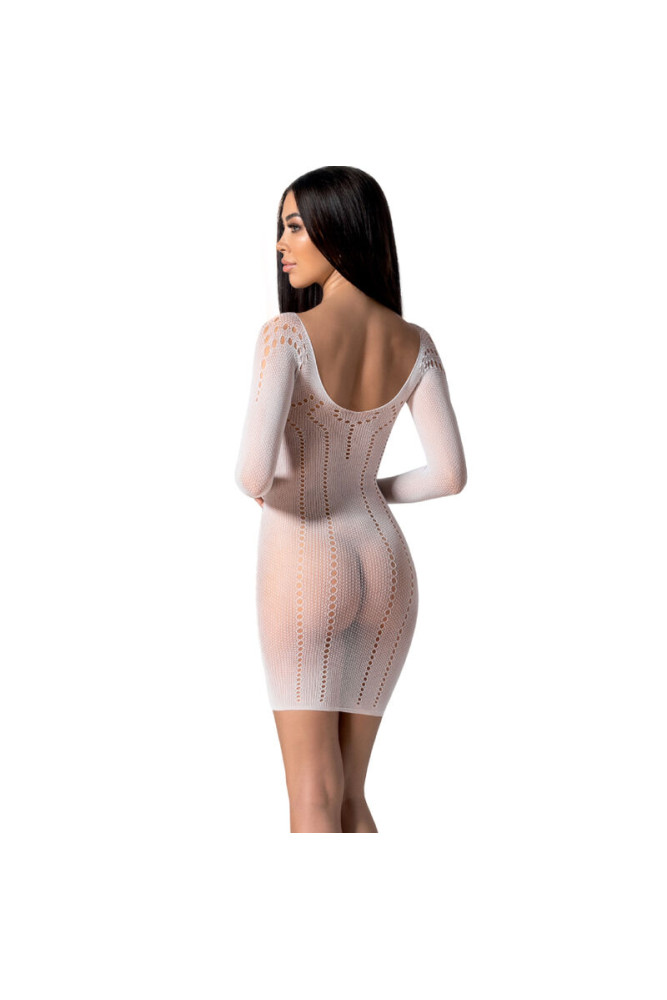 PASSION - BS101 BODYSTOCKING BIANCO TAGLIA UNICA