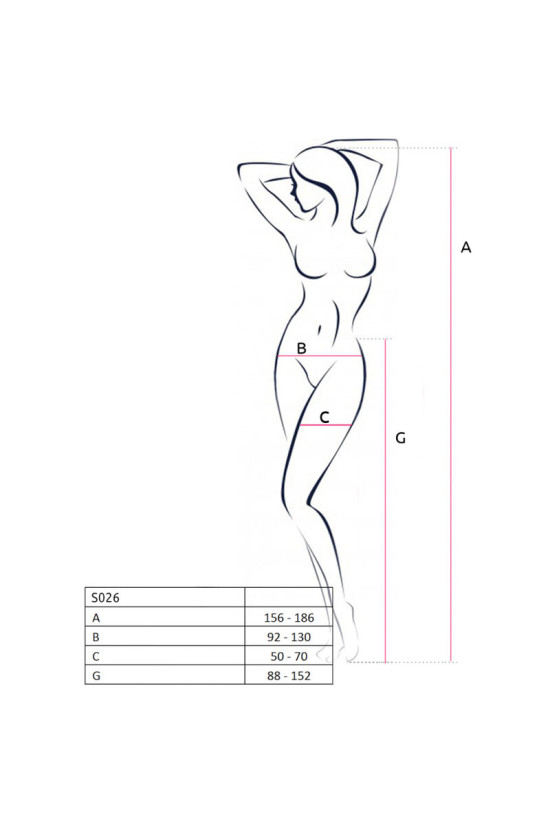 PASSION - S026 CALZE ROSSE CON GIARRETTIERA TAGLIA UNICA